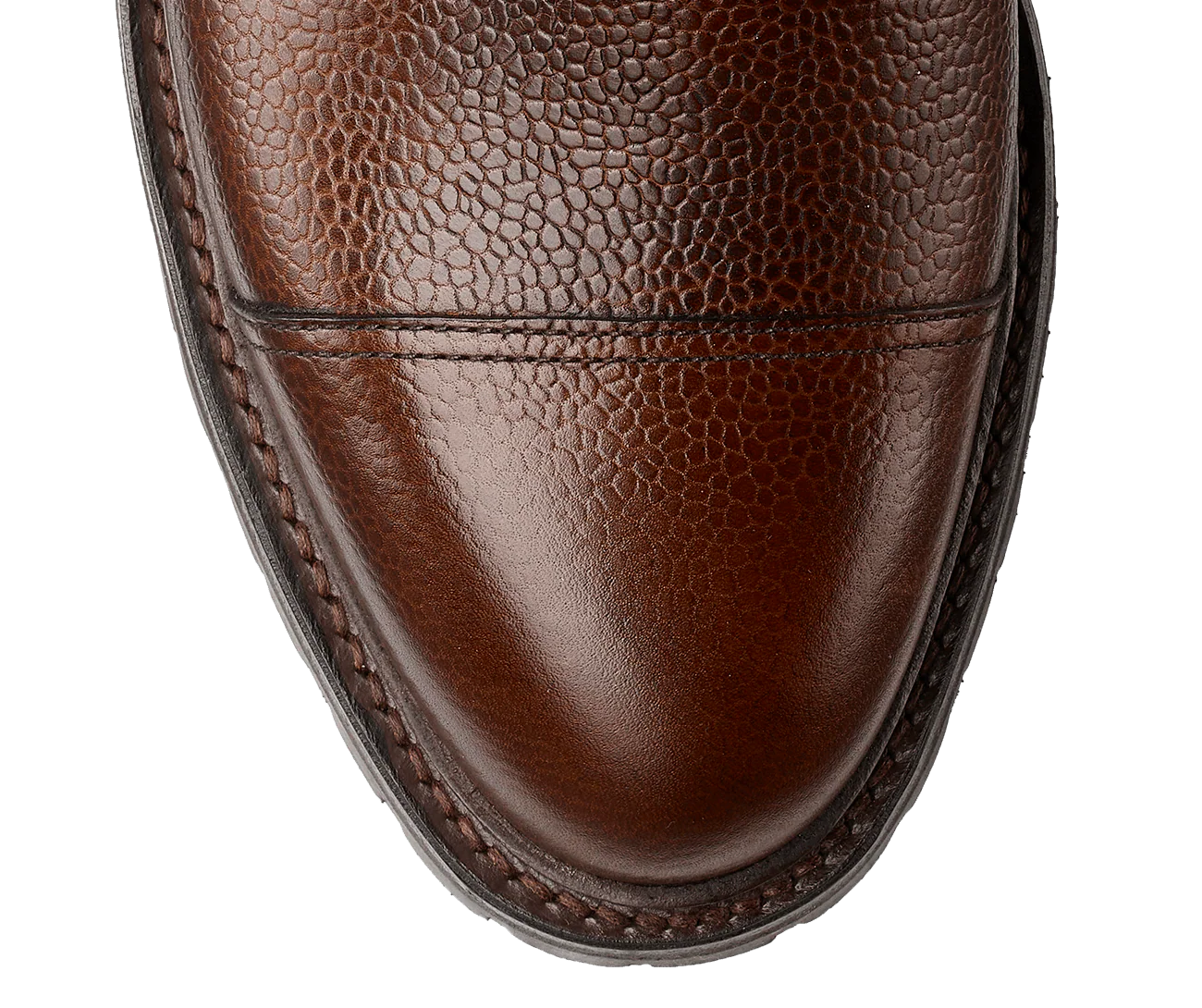 Aldershot Dark Brown Scotch Grain & Dark Brown Rough-Out Suede - Image 6