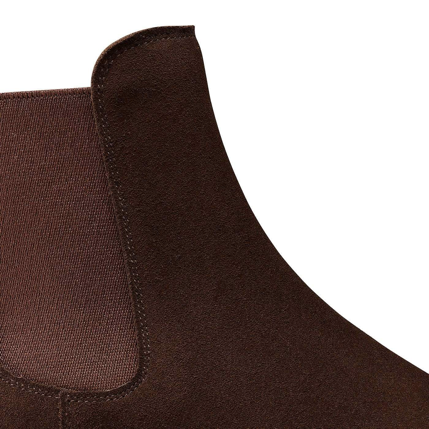 Bonnie Dark Brown Calf Suede - Image 5