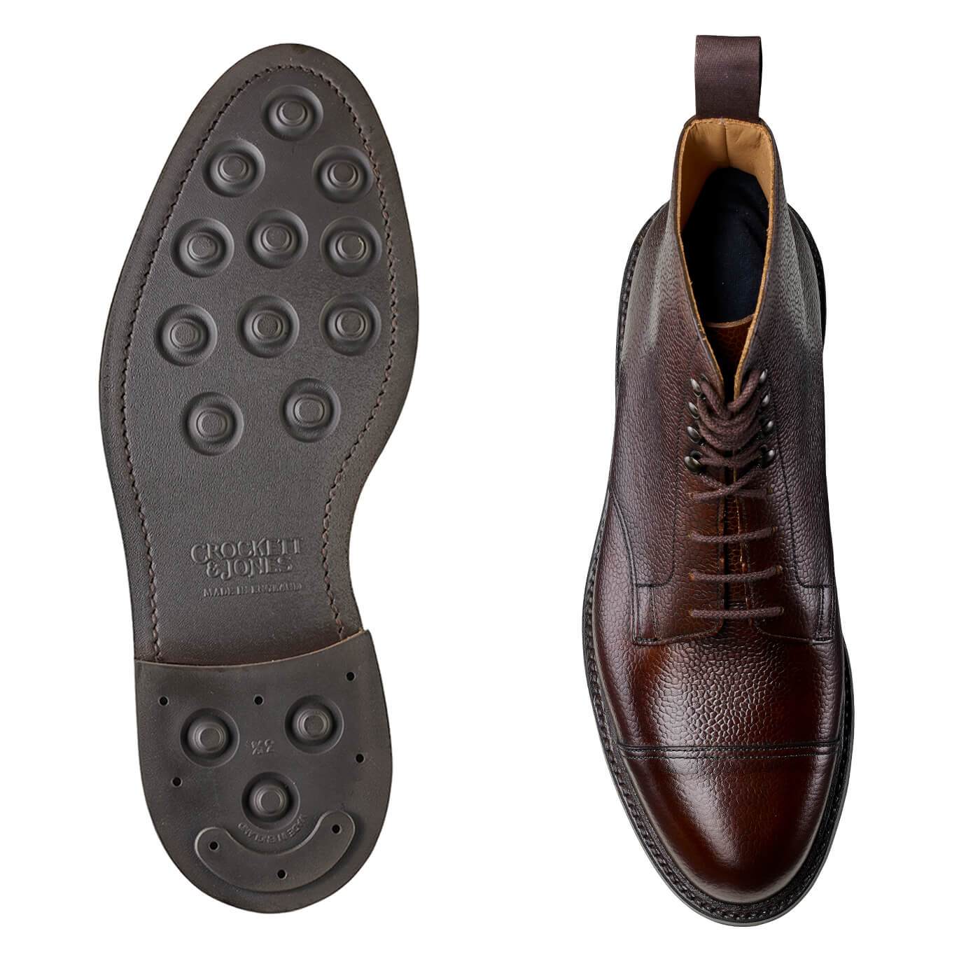 Coniston Dark Brown Scotch Grain - Image 2