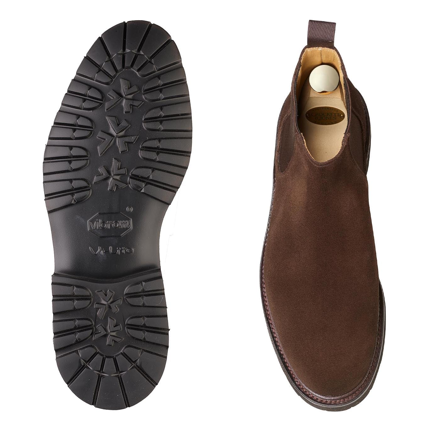 Elgin Dark Brown Suede - Image 2