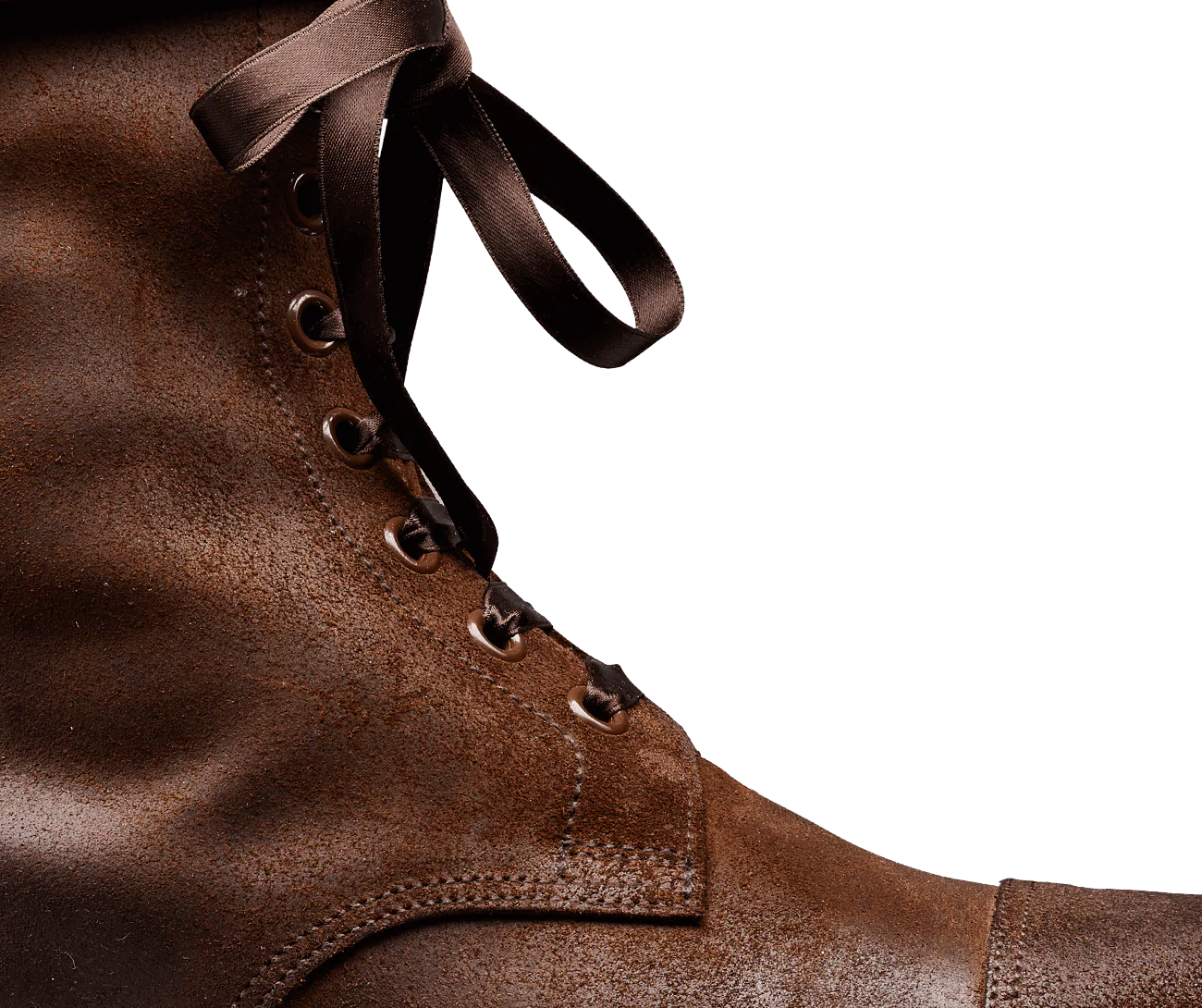 Ella Dark Brown Rough-Out Suede - Image 7