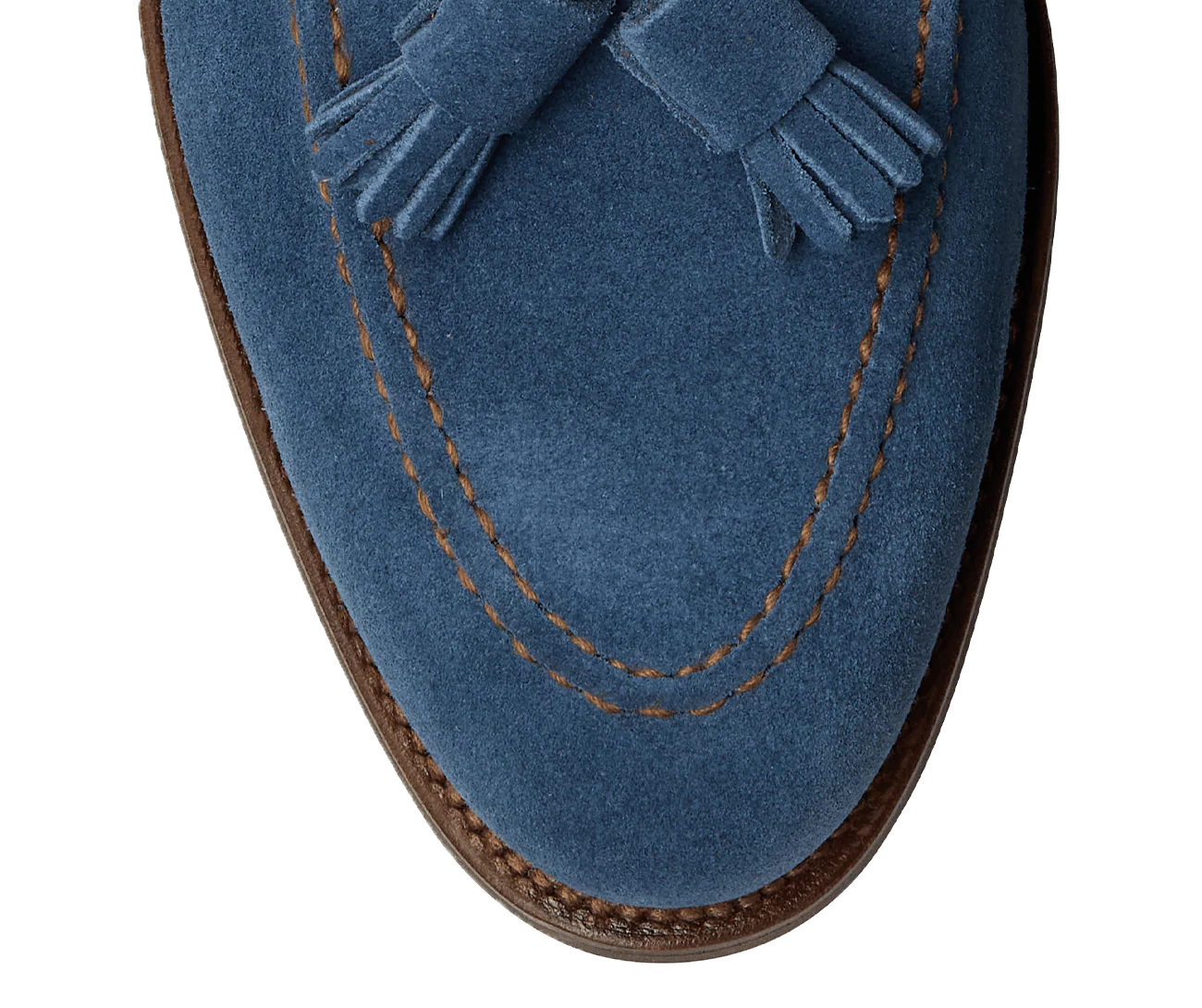 Jersey Mid Blue Suede - Image 6