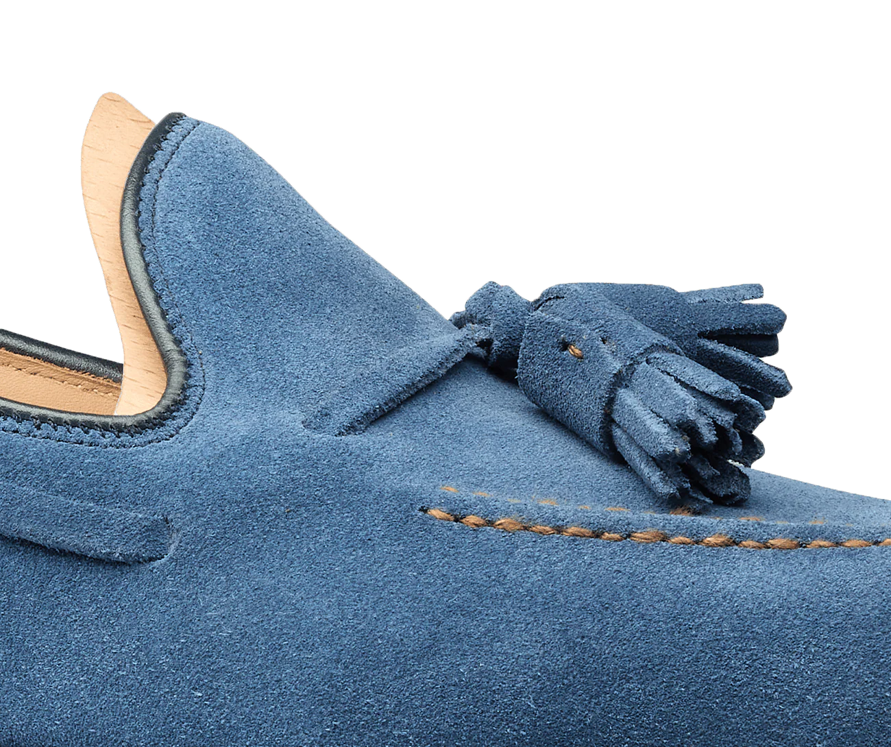 Jersey Mid Blue Suede - Image 7