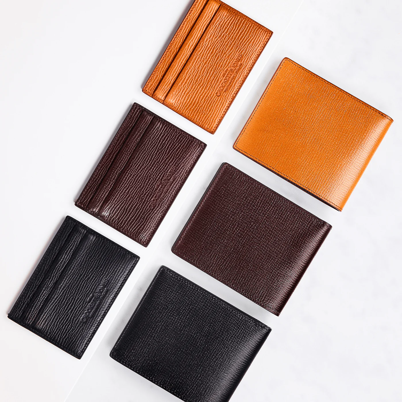 Billfold Wallet Black Willow Grain - Image 5