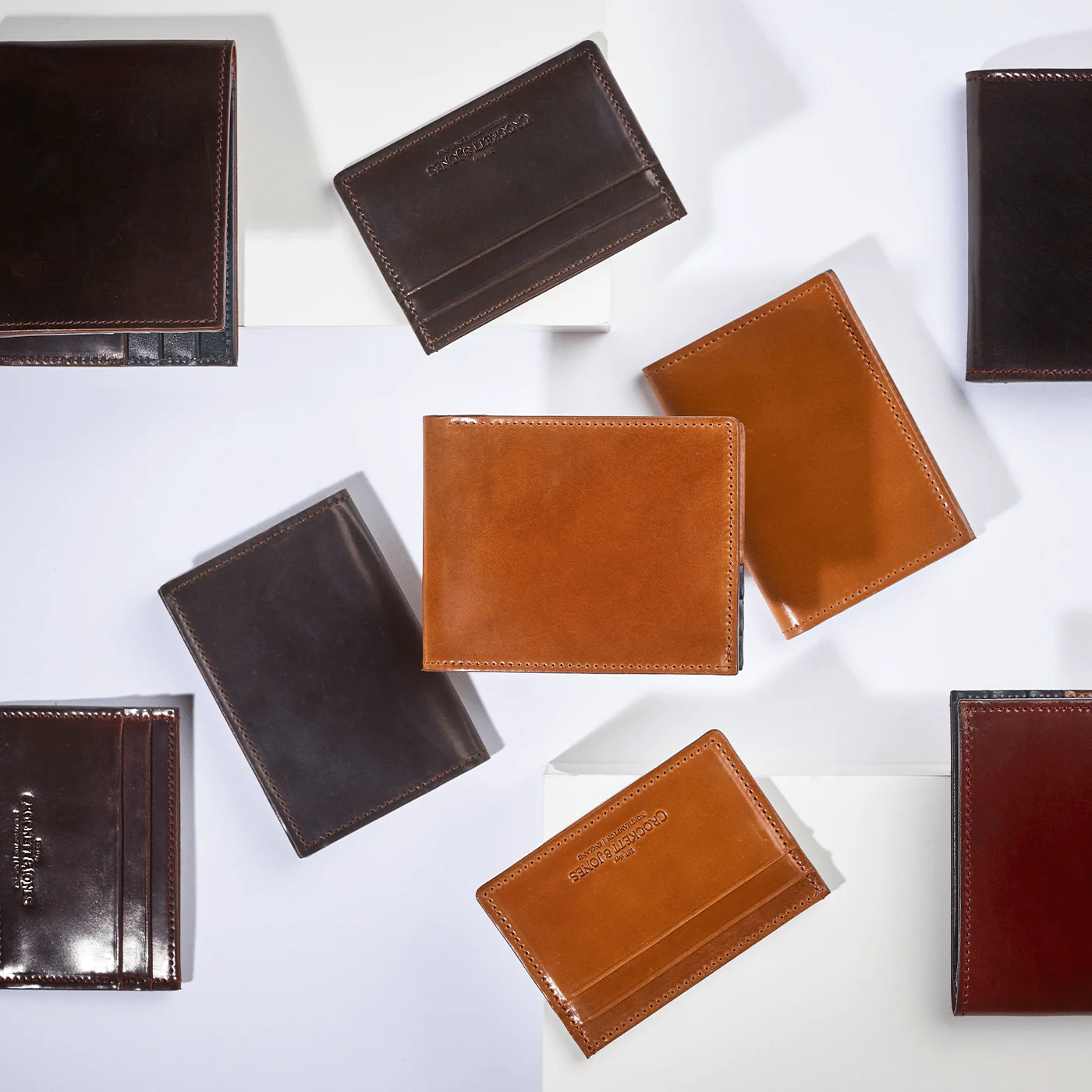 Billfold Wallet Dark Brown Cordovan - Image 5