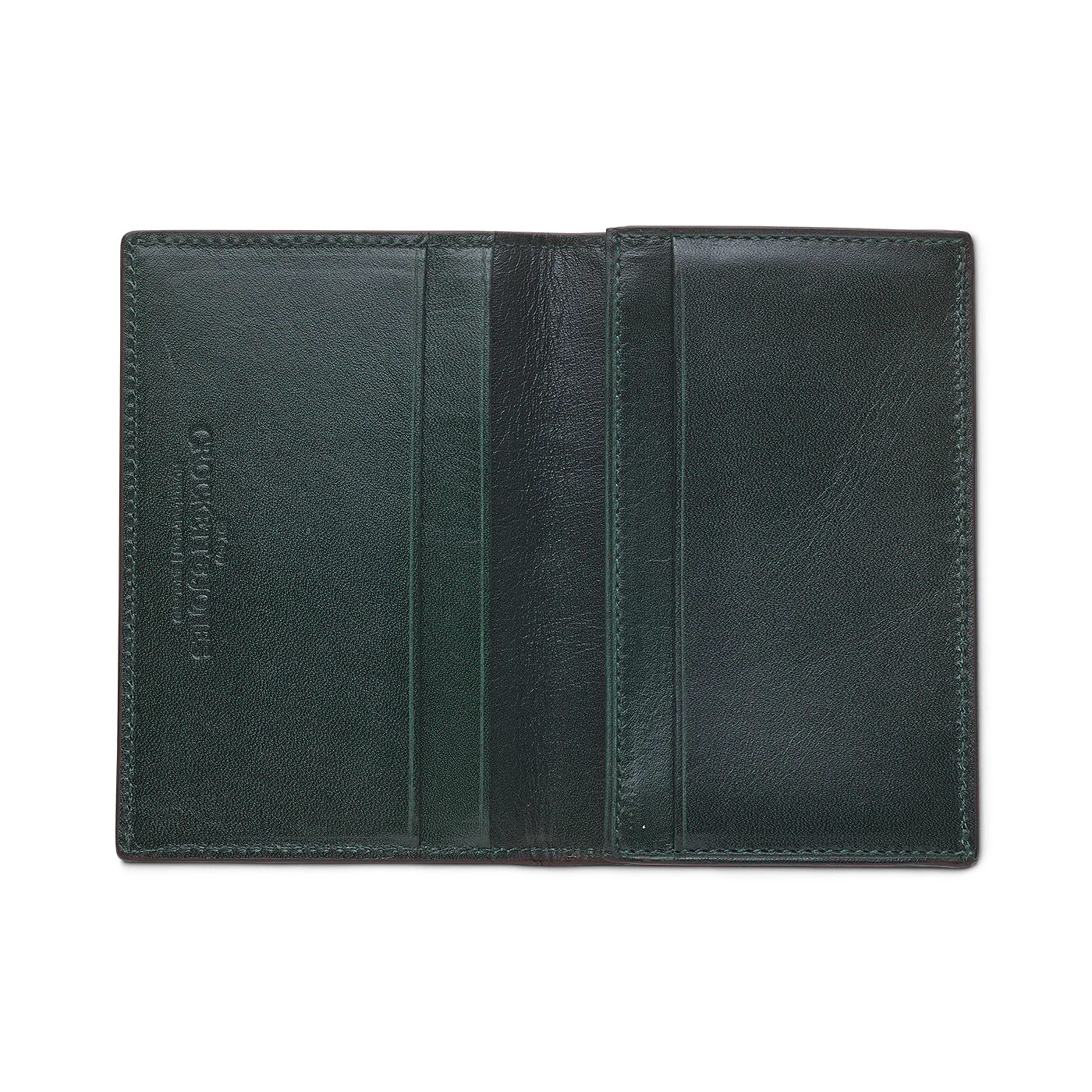 Folded Card Case Coffee Hurricane Hide - Image 3