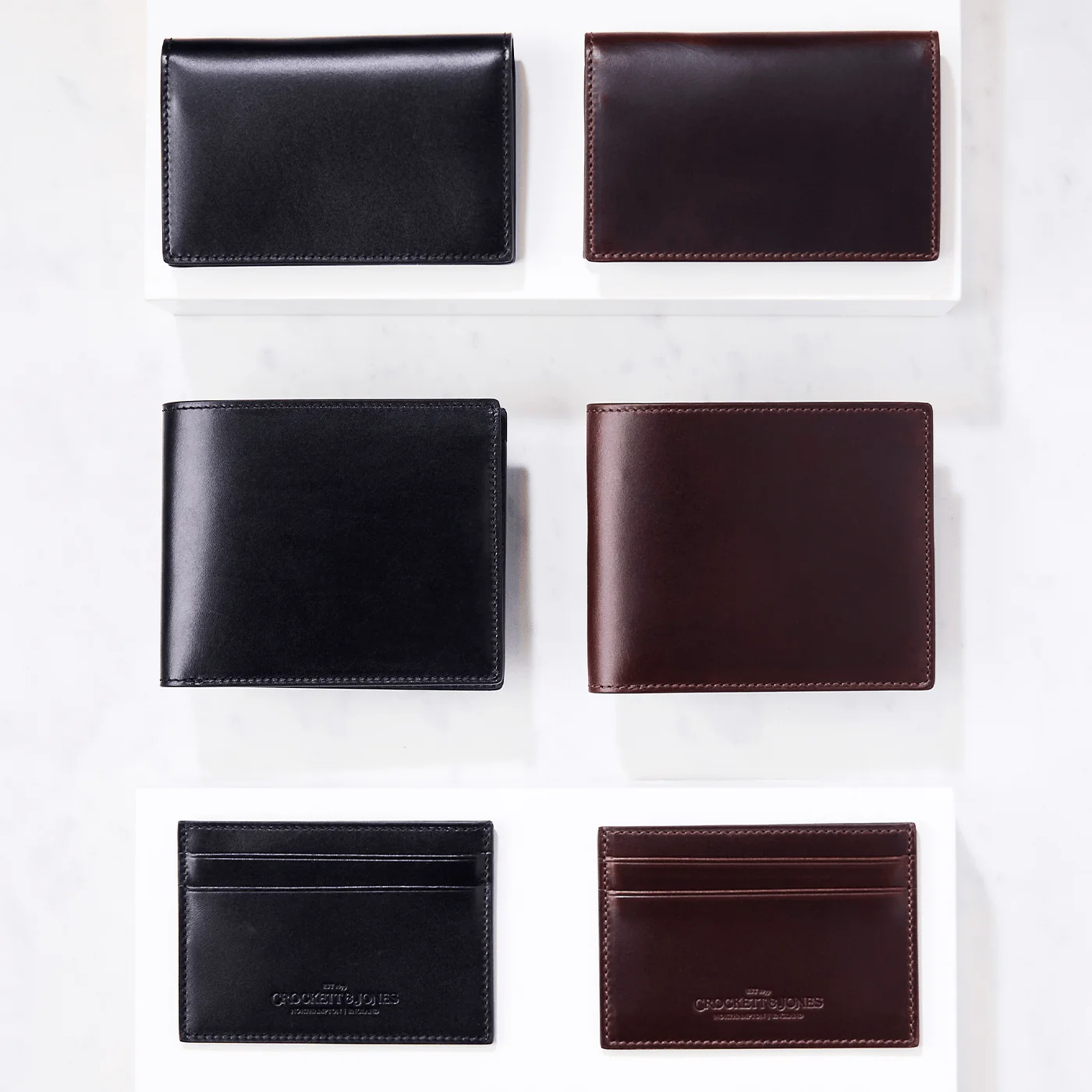 Folded Card Case Coffee Hurricane Hide - Image 5