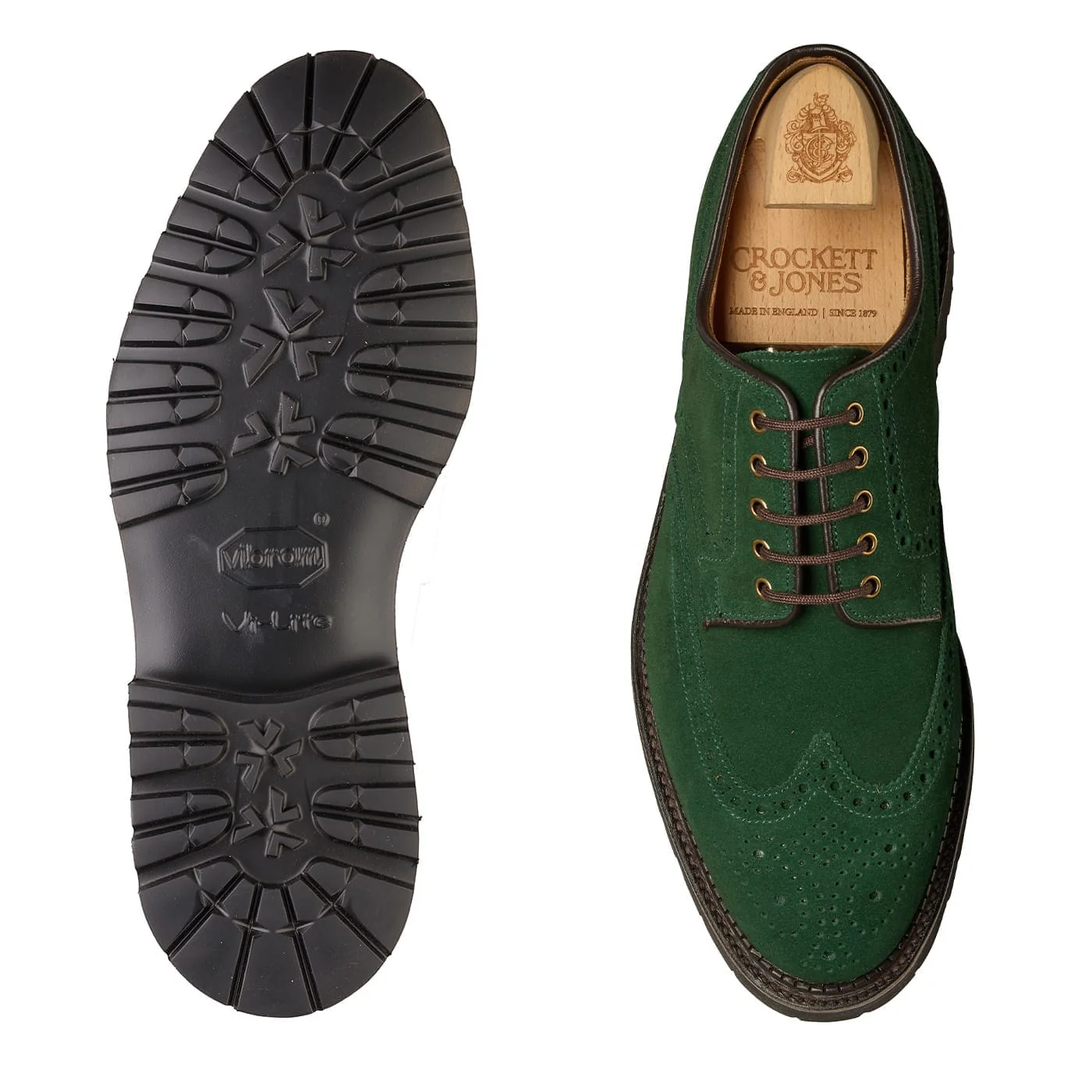 Pembroke Bottle Green Suede - Image 2