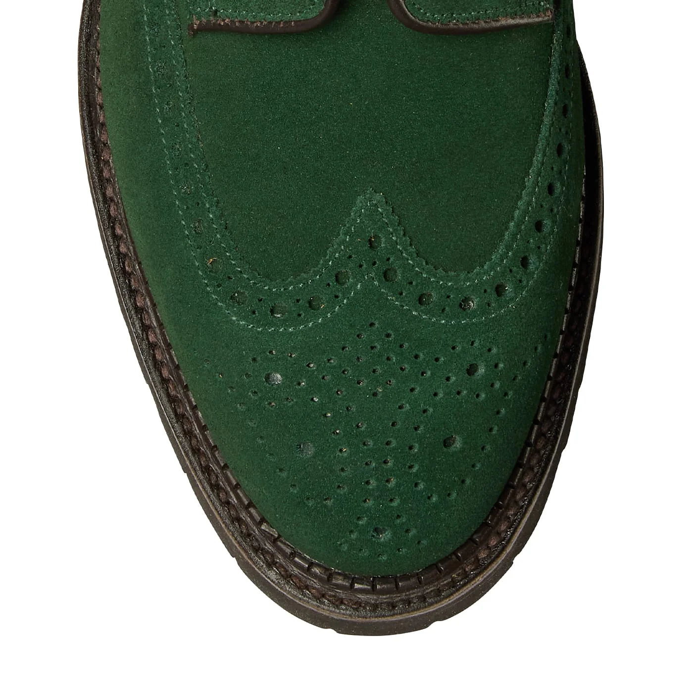 Pembroke Bottle Green Suede - Image 4