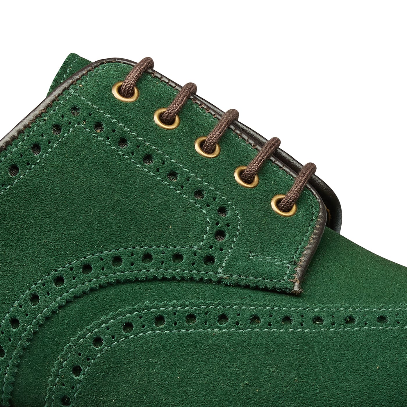 Pembroke Bottle Green Suede - Image 5