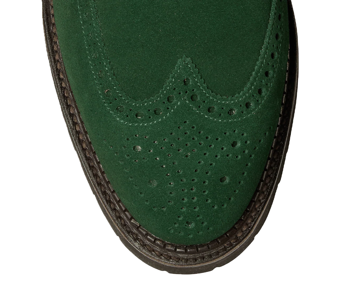 Pembroke Bottle Green Suede - Image 6