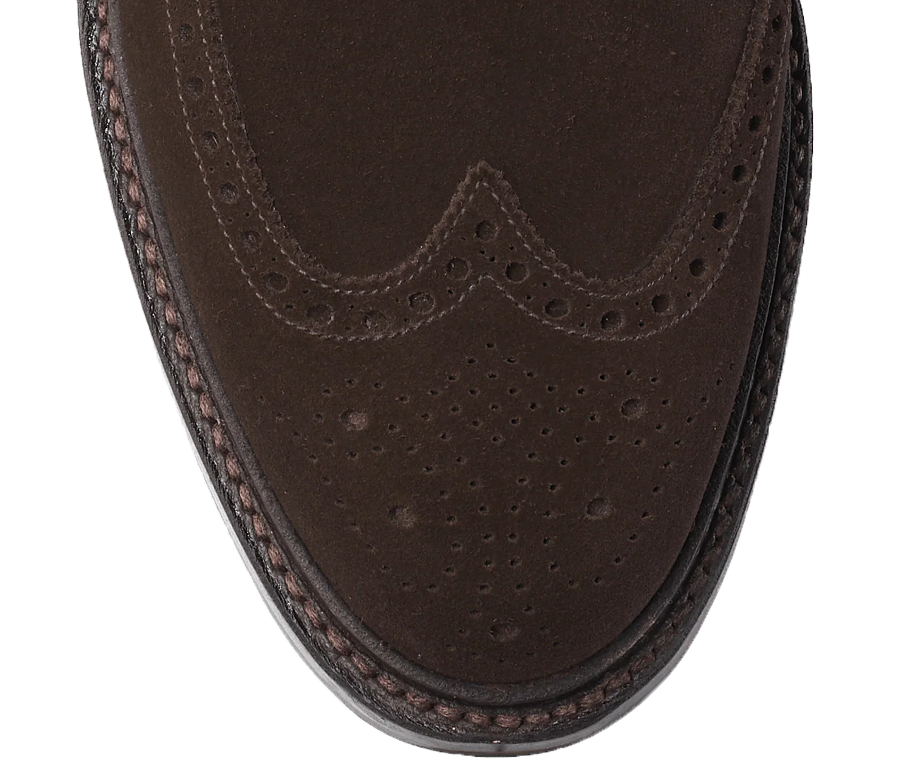 Pembroke Dark Brown Suede - Image 6