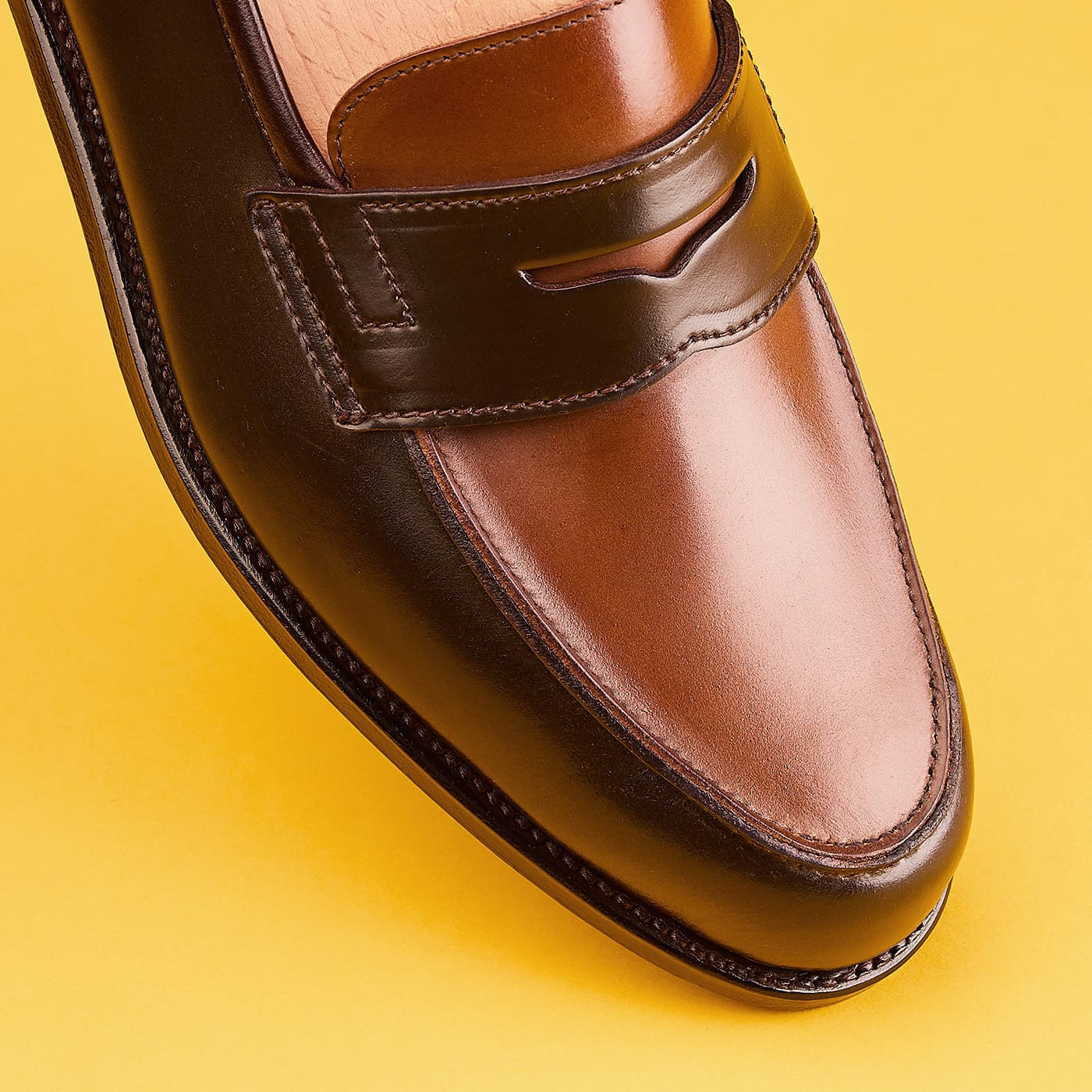 Richmond 2 Dark Brown & Whisky Cordovan - Image 4
