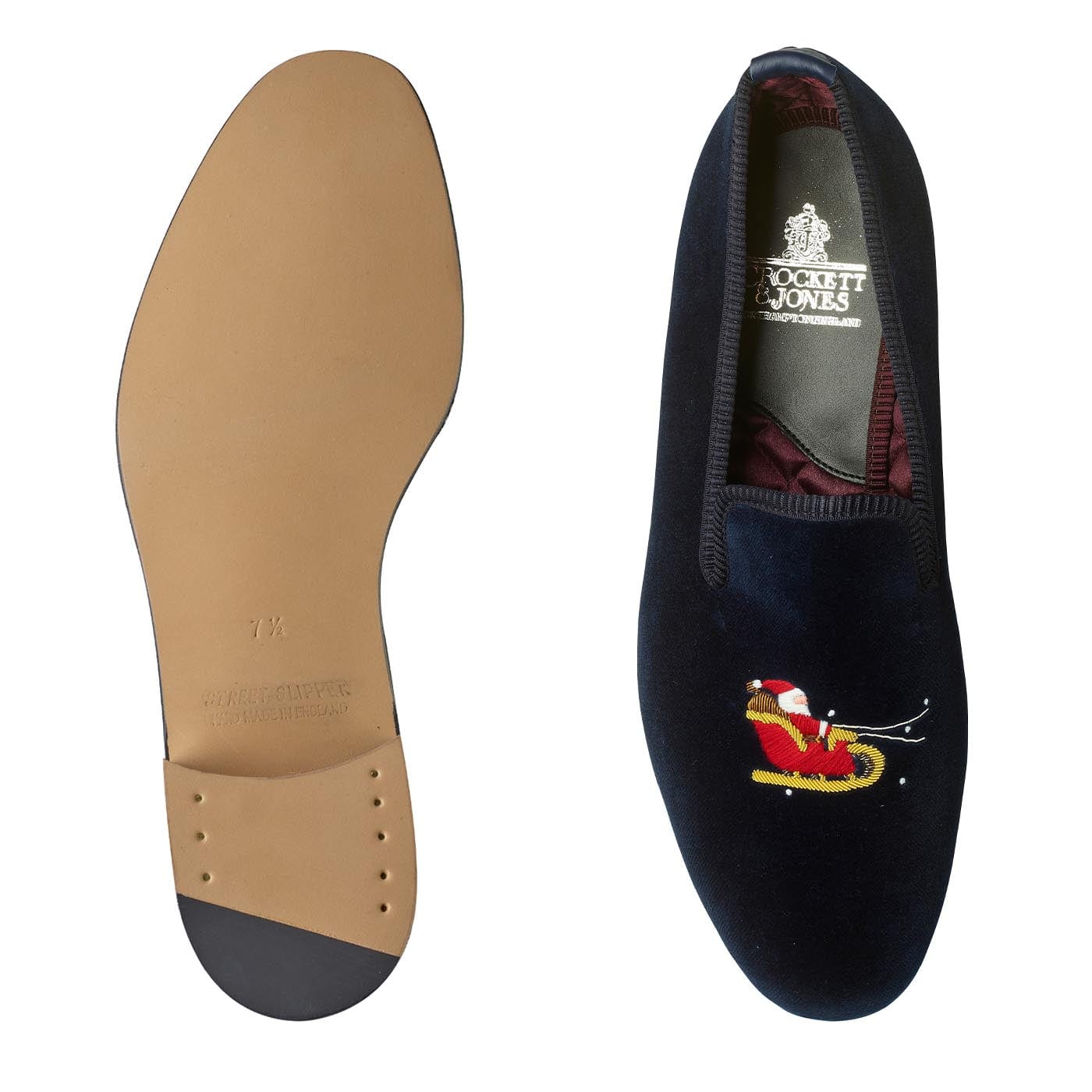 Santa Navy Velvet - Image 2