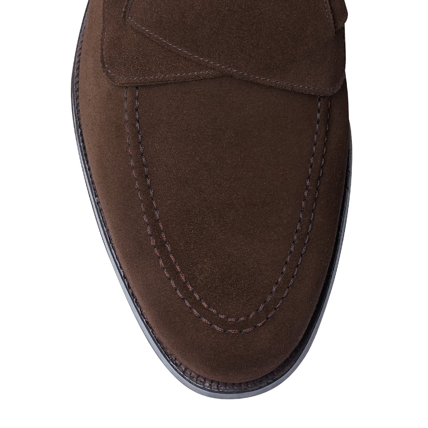 Selby Dark Brown Calf Suede - Image 4