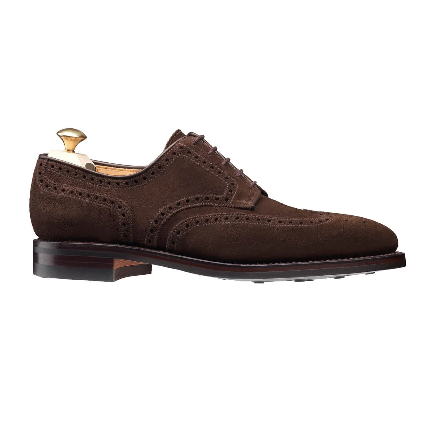 Swansea Dark Brown Suede - Image 3